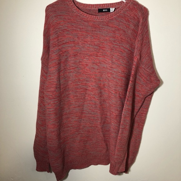BDG Sweaters - Urban outfitters BDG oversized sweater pink/red